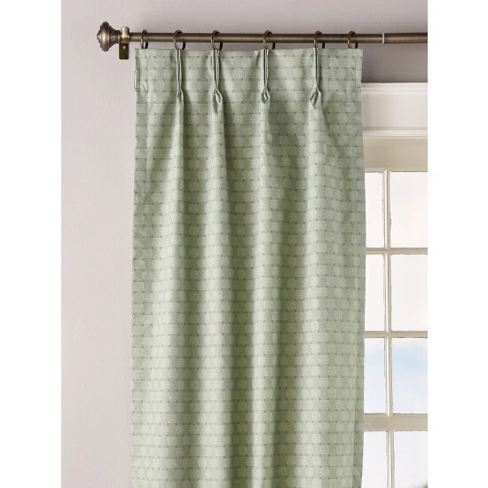 Best reviews of π Vermont Country Store Tonal Check Lined 48 Inch Pinch Pleat Curtains Sage β 3 Best reviews of π Vermont Country Store Tonal Check Lined 48 Inch Pinch Pleat Curtains Sage β - Image 3