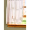 Cheapest 💯 Vermont Country Store Brushed Fringe Rod Pocket Curtains White ⭐