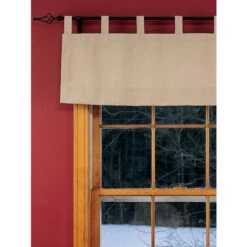 Best reviews of 👏 Vermont Country Store Solid Cotton Duck Tab Top Valance Natural 🎁 -Cheap Curtains Store unnamed file 1088