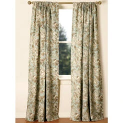 Best reviews of π₯ Vermont Country Store Jacobean Paisley Lined Rod Pocket Curtains Black β€οΈ