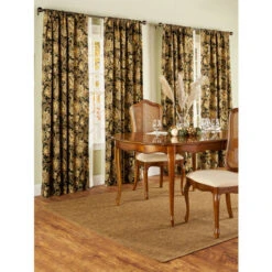 Best deal 💯 Vermont Country Store Insulated Linen-Blend Grommet Top Patio Panel With Pull Wand ✔️