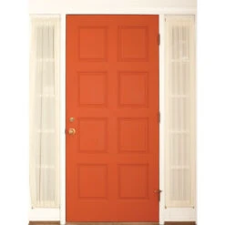 New ✔️ Vermont Country Store Striped Semi-Sheer Rod Pocket Sidelight Panel White 🎁