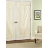 Discount ✔️ Vermont Country Store Easy-Install French Door Roll-Up Shade Tan 🎉