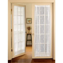 Buy ✨ Vermont Country Store Seaside Lace Rod Pocket Door Panel White ❤️ -Cheap Curtains Store unnamed file 1164