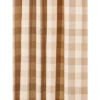Flash Sale ❤️ Vermont Country Store Moire Plaid Lined Rod Pocket Princess Swag Pair Natural 🔔