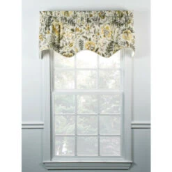 Best reviews of ⭐ Vermont Country Store Hatfield Floral Lined Scalloped Valance Navy ⌛ -Cheap Curtains Store unnamed file 1180
