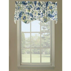 Best reviews of ⭐ Vermont Country Store Hatfield Floral Lined Scalloped Valance Navy ⌛ -Cheap Curtains Store unnamed file 1182