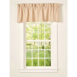 Promo ✨ Vermont Country Store Insulated Rod Pocket Valance Burgundy ⌛ -Cheap Curtains Store unnamed file 1190