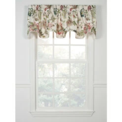 Best deal π Vermont Country Store Chateau De Fleur Rod Pocket Scalloped Valance Blue β¨