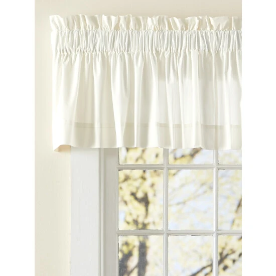 Best Sale ✨ Vermont Country Store Jane's Plain And Simple Rod Pocket Tailored Valance Natural 🧨 2 Best Sale ✨ Vermont Country Store Jane's Plain And Simple Rod Pocket Tailored Valance Natural 🧨 - Image 2