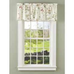 Top 10 💯 Vermont Country Store Mille Fleur Rod Pocket Tailored Valance Natural 🛒 -Cheap Curtains Store unnamed file 1246