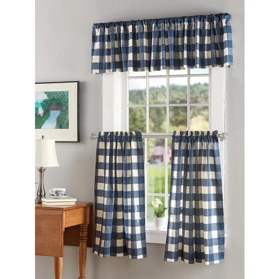 Budget ๐ Vermont Country Store Buffalo Check Rod Pocket Tailored Valance ๐งจ 5 Budget ๐ Vermont Country Store Buffalo Check Rod Pocket Tailored Valance ๐งจ - Image 5
