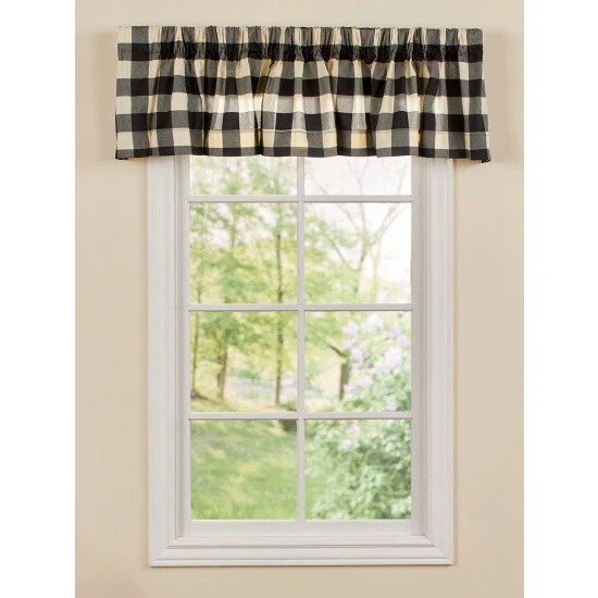 Budget ๐ Vermont Country Store Buffalo Check Rod Pocket Tailored Valance ๐งจ 8 Budget ๐ Vermont Country Store Buffalo Check Rod Pocket Tailored Valance ๐งจ - Image 8