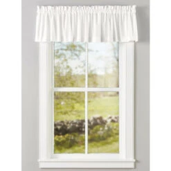 Best reviews of 👏 Vermont Country Store Classic Hemstitch Rod Pocket Tailored Valance White 😀 -Cheap Curtains Store unnamed file 1260