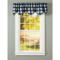 Best Sale 💯 Vermont Country Store Buffalo Check Lined Rod Pocket Scalloped Valance Red 💯 -Cheap Curtains Store unnamed file 1265