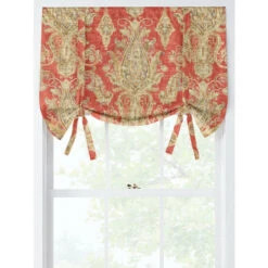 Buy ⌛ Vermont Country Store Maybelle Linen Rod Pocket Tie-Up Valance Chambray 🥰 -Cheap Curtains Store unnamed file 1280