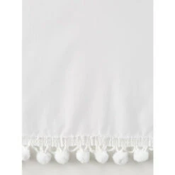 Best reviews of 🛒 Vermont Country Store Classic Ball Fringe Rod Pocket Swag Pair White 🧨 -Cheap Curtains Store unnamed file 1288