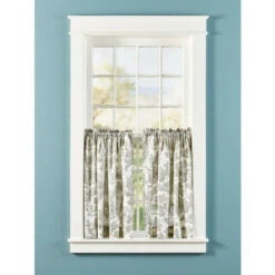 Coupon 🧨 Vermont Country Store Essex Toile Rod Pocket Tiers Blue ⌛ -Cheap Curtains Store unnamed file 134