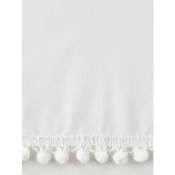 Best reviews of 🔔 Vermont Country Store Classic Ball Fringe Rod Pocket Tailored Valance White ❤️ -Cheap Curtains Store unnamed file 1347