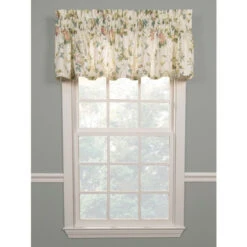 Best reviews of 👏 Vermont Country Store Whispering Hydrangea Rod Pocket Tailored Valance Porcelain Blue ✨