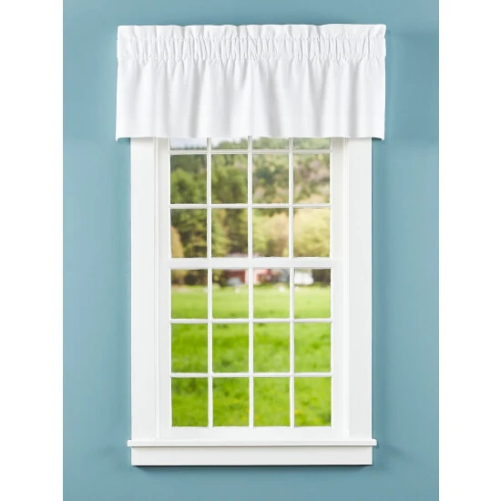 Best Pirce 🤩 Vermont Country Store Soft Linen Rod Pocket Tailored Valance Navy 🔥 5 Best Pirce 🤩 Vermont Country Store Soft Linen Rod Pocket Tailored Valance Navy 🔥 - Image 5