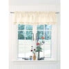 Best deal ❤️ Vermont Country Store Narrow Ruffles Rod Pocket Tailored Valance Natural 🧨 -Cheap Curtains Store unnamed file 1402