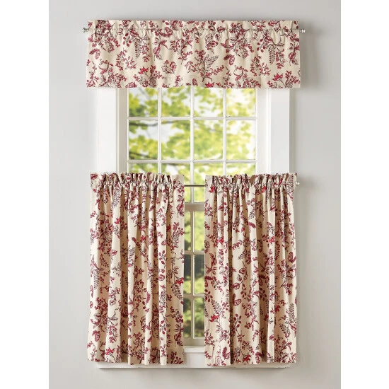 Outlet 🤩 Vermont Country Store Woodland Hills Rod Pocket Tailored Valance 🥰 2 Outlet 🤩 Vermont Country Store Woodland Hills Rod Pocket Tailored Valance 🥰 - Image 2