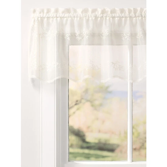 Top 10 ✔️ Vermont Country Store Divine Sheer Rod Pocket Tailored Valance White ⌛ 2 Top 10 ✔️ Vermont Country Store Divine Sheer Rod Pocket Tailored Valance White ⌛ - Image 2