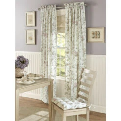 Top 10 ✨ Vermont Country Store Whispering Hydrangea Rod Pocket Curtains Pink ⌛