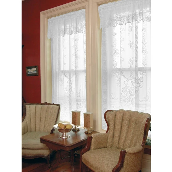 Cheap β€οΈ Vermont Country Store Garden Rose Lace Rod Pocket Valance Ecru π 4 Cheap β€οΈ Vermont Country Store Garden Rose Lace Rod Pocket Valance Ecru π - Image 4