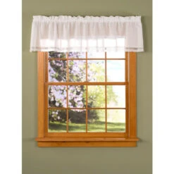 Top 10 ⭐ Vermont Country Store Brushed Fringe Rod Pocket Tailored Valance White ⭐ -Cheap Curtains Store unnamed file 1528