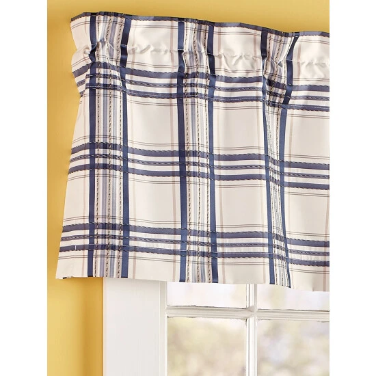 Promo โญ Vermont Country Store Hillside Plaid Lined Rod Pocket Tailored Valance Sage ๐ 2 Promo โญ Vermont Country Store Hillside Plaid Lined Rod Pocket Tailored Valance Sage ๐ - Image 2