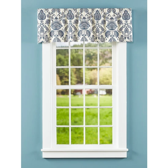 Best Sale π Vermont Country Store Country Floral Rod Pocket Tailored Valance 𧨠4 Best Sale π Vermont Country Store Country Floral Rod Pocket Tailored Valance 𧨠- Image 4