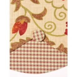 Discount 🔔 Vermont Country Store Marisol Lined Rod Pocket Layered Valance Claret Red 😉 -Cheap Curtains Store unnamed file 1586