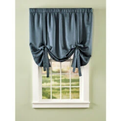 Deals ✔️ Vermont Country Store Westminster Estate Lined Rod Pocket Tie-Up Valance Parchment 💯 -Cheap Curtains Store unnamed file 1594