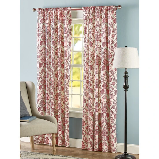 Discount ⭐ Vermont Country Store Essex Toile Rod Pocket Curtains Black ❤️ 2 Discount ⭐ Vermont Country Store Essex Toile Rod Pocket Curtains Black ❤️ - Image 2