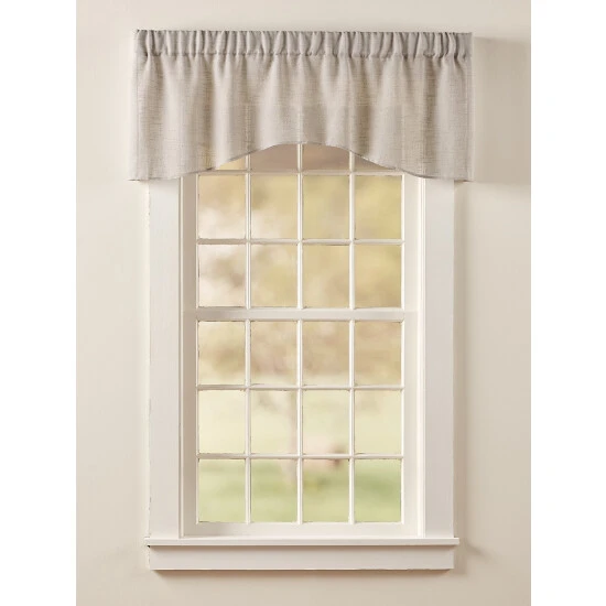 New ⌛ Vermont Country Store Sheer Linen Rod Pocket Crescent Valance Toffee ⭐ 4 New ⌛ Vermont Country Store Sheer Linen Rod Pocket Crescent Valance Toffee ⭐ - Image 4