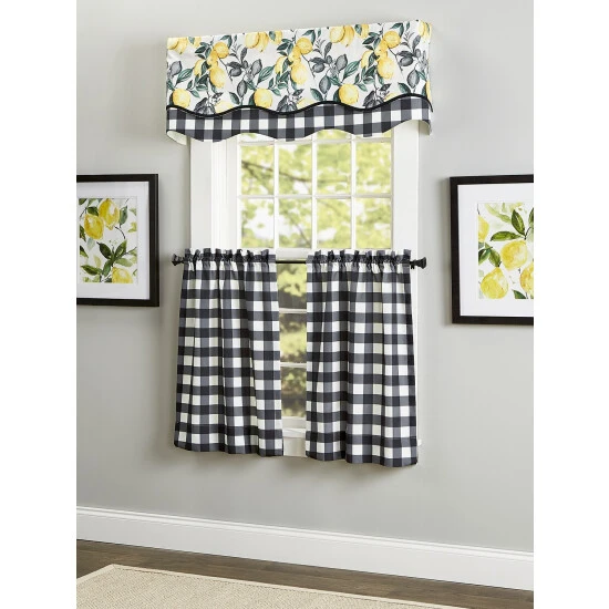 Cheap β¨ Vermont Country Store Lemon Sunshine Rod Pocket Scalloped Valance Blue π€© 8 Cheap β¨ Vermont Country Store Lemon Sunshine Rod Pocket Scalloped Valance Blue π€© - Image 8