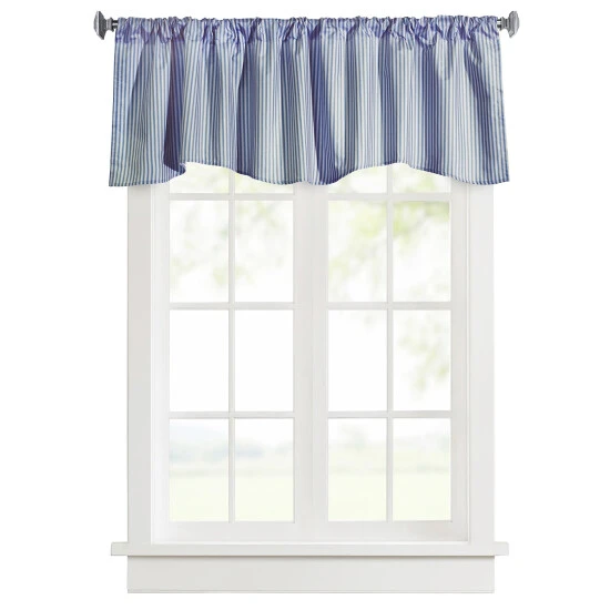 Deals ๐ Vermont Country Store Insulated Ticking Stripe Lined Rod Pocket Scalloped Valance Burgundy ๐ 1 Deals ๐ Vermont Country Store Insulated Ticking Stripe Lined Rod Pocket Scalloped Valance Burgundy ๐
