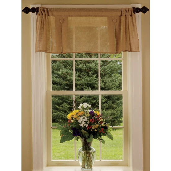 Best Pirce π Vermont Country Store Sheer Linen Rod Pocket 2-Button Pleated Valance Gray β€οΈ 1 Best Pirce π Vermont Country Store Sheer Linen Rod Pocket 2-Button Pleated Valance Gray β€οΈ