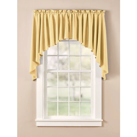 Discount ⌛ Vermont Country Store Amelia Rod Pocket Full-Bodied Swag Pair Gold Leaf 🎁 7 Discount ⌛ Vermont Country Store Amelia Rod Pocket Full-Bodied Swag Pair Gold Leaf 🎁 - Image 7