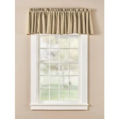 Coupon ✔️ Vermont Country Store Amelia Rod Pocket Full-Bodied Valance Wheat 😍 -Cheap Curtains Store unnamed file 1712