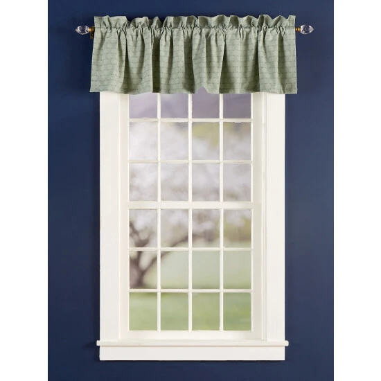 Cheapest π Vermont Country Store Tonal Check Lined Rod Pocket Tailored Valance Tan β¨ 3 Cheapest π Vermont Country Store Tonal Check Lined Rod Pocket Tailored Valance Tan β¨ - Image 3