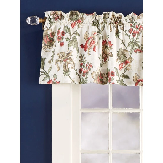 Best reviews of ๐ Vermont Country Store Jacobean Garden Rod Pocket Tailored Valance Blue Floral ๐ 2 Best reviews of ๐ Vermont Country Store Jacobean Garden Rod Pocket Tailored Valance Blue Floral ๐ - Image 2