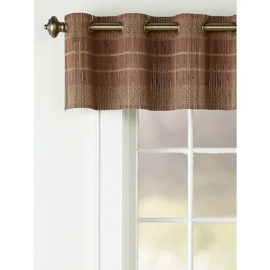 Best Pirce π Vermont Country Store Grommet Top Bamboo Valance Walnut βοΈ 2 Best Pirce π Vermont Country Store Grommet Top Bamboo Valance Walnut βοΈ - Image 2