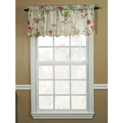 Promo 👏 Vermont Country Store Birdsong Blooms Rod Pocket Valance Lilac ✔️ -Cheap Curtains Store unnamed file 1794