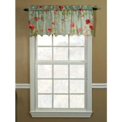 Promo 👏 Vermont Country Store Birdsong Blooms Rod Pocket Valance Lilac ✔️ -Cheap Curtains Store unnamed file 1795