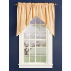 Discount ✔️ Vermont Country Store Mill Brook Rod Pocket Swag Pair Dusty Blue 🌟 -Cheap Curtains Store unnamed file 1838