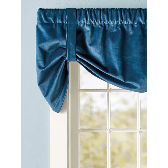 Best reviews of π Vermont Country Store Queenfield Velvet Rod Pocket Tie-Up Valance Taupe 𧨠2 Best reviews of π Vermont Country Store Queenfield Velvet Rod Pocket Tie-Up Valance Taupe 𧨠- Image 2