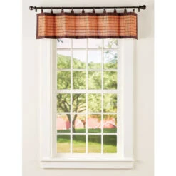 Cheapest 🤩 Vermont Country Store Ring Top Bamboo Valance Espresso ✔️ -Cheap Curtains Store unnamed file 1933